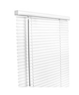 Living Accents MAX5564WH Blinds Vinyl 1" 55" W X 64" H White Cordless - $19.72