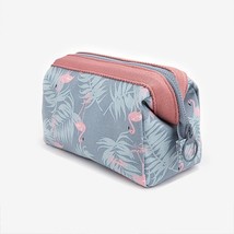 New Fashion Cosmetic Bag Women Waterproof Flamingo Makeup Bags Travel Organizer  - £45.17 GBP