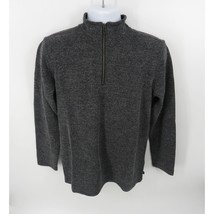 Gap Men&#39;s Half Zip Pullover Black Sweater Large NWT - £17.03 GBP