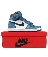 Air Jordan 1 Retro HI Tie Dye Womens Size 9 Aurora Green Black NEW CD046... - $3,034.84 MXN