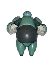  Big Hero 6 Baymax Prototype Blue Armor 4&quot; Figure Disney Bandai - £10.69 GBP