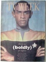 TV WEEK ~ Tim Russ, Star Trek: Voyager, Boston Globe, *Rare*, 1996 ~ MAGAZINE - £7.89 GBP