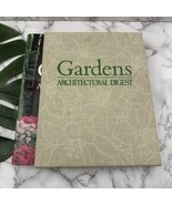 Architectural Digest Gardens Vintage Hardcover Book 1983 Slip Case Decor... - $19.79