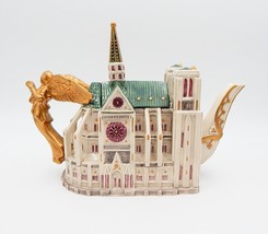 Fitz and Floyd Collectible Places of Worship Notre Dame Cathedral Teapot... - £93.98 GBP