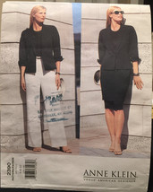 Vogue 2390 American Designer Anne Klein Misses Misses Petite Jacket,Skir... - £7.72 GBP