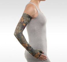Tiger Jungle Dreamsleeve Compression Sleeve By Juzo, Gauntlet Option, Any Size - £123.86 GBP