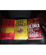 Set 3 paperbacks~ Die Trying, Echo Burning, Bad Luck and Trouble [Paperb... - $858.39 MXN