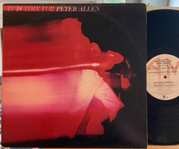 It Is Time for Peter Allen Vinyl 2 LP A&amp;M SP-6508 Live VG++ I Go To Rio - £9.76 GBP