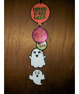 Enter If You Dare Trick Or Treat Boo Sparkle Halloween Sign - New - £6.91 GBP