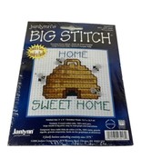 Janlynn Big Stitch Counted Cross Stitch Kit 023-0413 Home Sweet Home Bee... - £24.29 GBP