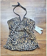 New NWT Calvin Klein Tankini Swim Top Animal Leopard Print Size Medium 5... - $451.46 MXN