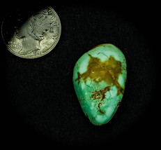14.0 cwt. Rare Vintage Royston Turquoise Cabochon - $123.00