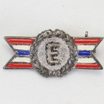 WWII Sterling Silver Pins Army Navy E Excellence Enameled Production Awa... - $110.42 MXN