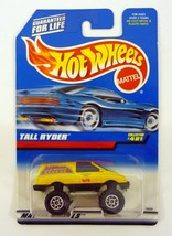 Hot Wheels Tall Ryder #481 Yellow Die-Cast Truck 1998 - $54.72 MXN