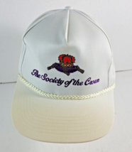Vintage Crown Royal Alcohol Promo The Society Of The Crown Rope Hat Snap... - £14.23 GBP
