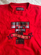 Mens XXL Jansport Texas Tech Crewneck Red Pullover Sweatshirt - £10.38 GBP