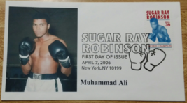 Muhammad Ali on a Sugar Ray Robinson First Day Issue 2006 Mint - £5.57 GBP