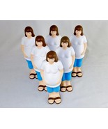 Expectant Mother Shaped Stress Relief Toys, Lot of 6, Squeezable Foam ~ ... - $13.37 CAD