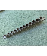 Snap On 212FSMY 3/8&quot; Drive 12 pc 6-Point Metric Shallow Set 8-19mm w/ Ho... - €149,85 EUR