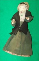 Old Hand Made Doll Civil War Era Wire Cloth Rag Folk Art American Museum Quality - £484.03 GBP