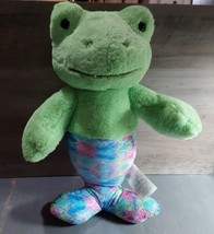 Build A Bear Green Plush Mermaid Frog 18&quot; New Original Box and Tag - £48.30 GBP