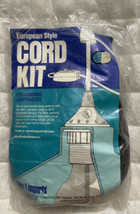 European Style Cord Kit Pier 1 Imports 15 Foot Cord In-Line Switch VTG Sealed - £21.66 GBP
