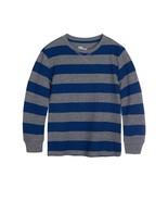 MSRP $28 Epic Threads Boys Long Sleeve Stripe Thermal T-shirt Blue Size 4T - $9.75 CAD