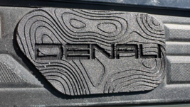 Bed Rail Stake Pocket Covers GMC Sierra Canyon Denali w/ Topographic Map... - $24.73