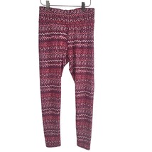 Aerie Leggings M Womens Collant Sans Pieds High Rise Skinny Leg Purple Pink - £13.13 GBP
