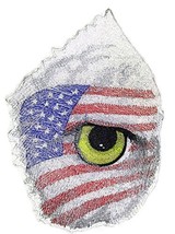 God Bless America Custom and Unique Patriotic Patches[Eye of The American Eagle  - £20.56 GBP