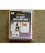 Printz Classic Flip Pocket Photo Album Pages No. 208-190 for 3-1/2&quot;x5-1/... - £3.10 GBP