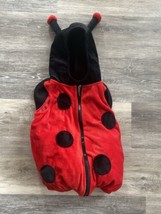 Dream Play Imagine Infant Baby Red Ladybug Hooded Halloween Costume Size 24 Mo - £15.87 GBP