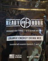 Orange Energy Drink Mix 8 Serving Emergency Survival Pouch 30 Year Shelf... - $17.59 CAD