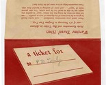 1956 Pennsylvania Railroad Ticket Jacket / Envelope and Ticket Receipt 1... - £177.79 GBP