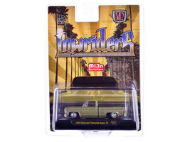 1973 Chevrolet Cheyenne Super 10 Pickup Truck Gold Metallic with Graphics - $17.88