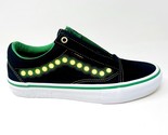 Vans Old Skool Pro (Shake Junt) Black White Green Mens Suede Shoes Sneakers - $57.95