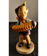 Vintage Hummel Goebel Figurine  Accordion Boy #185 W Germany TMK3  - £14.68 GBP