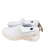 Skechers Go Walk Joy Walking Shoes Womens 9.5 White Slip On Mesh Comfort... - $49.49