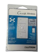 NEW Lutron Caseta Wireless Ceiling Fan Speed Control Switch PD-FSQN-WH-R - $1,185.26 MXN