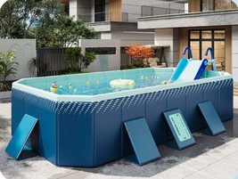 Swimming Pool Home Children's Foldable Pool Home Baby Swimming Bucket Outdoor La - $1,648.00