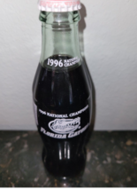 vtg football coca cola 8 oz glass bottle 1996 national champions florida gator - £10.05 GBP