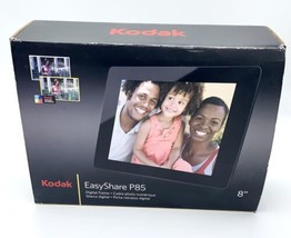 Kodak EasyShare P85 8&quot; Digital LCD Picture Frame Camera Photos USB Tested Works - £10.05 GBP