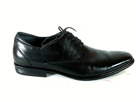 Alfani Black Leather Lace Up Oxford Dress Shoes Men&#39;s 12 M (SM3)pmg - £22.10 GBP
