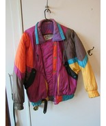 Vtg 90s PA Originals Colorblock Ski Winter Jacket Coat Women Large  - $2,171.64 MXN