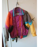 Vtg 90s PA Originals Colorblock Ski Winter Jacket Coat Women Large  - £89.59 GBP