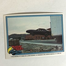Knight Rider Trading Card 1982  #16 William Daniels Kitt - £1.54 GBP