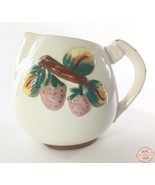 Artistic California Pottery Pitcher #505 Glazed Ceramic, Hand-Painted St... - £16.47 GBP