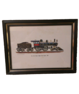 Vintage 5X7 Framed Print by Rich Schlemmer New York Central Empire State... - €18,35 EUR