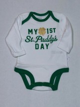 Carter&#39;s Bodysuit St Patrick&#39;s Day Newborn 3 or 6 Months 1st St. Patrick... - £1.16 GBP