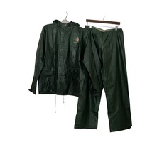 American Clearwater Rainwear Size M Jacket and Pants PVC Coated Nylon - €26,81 EUR